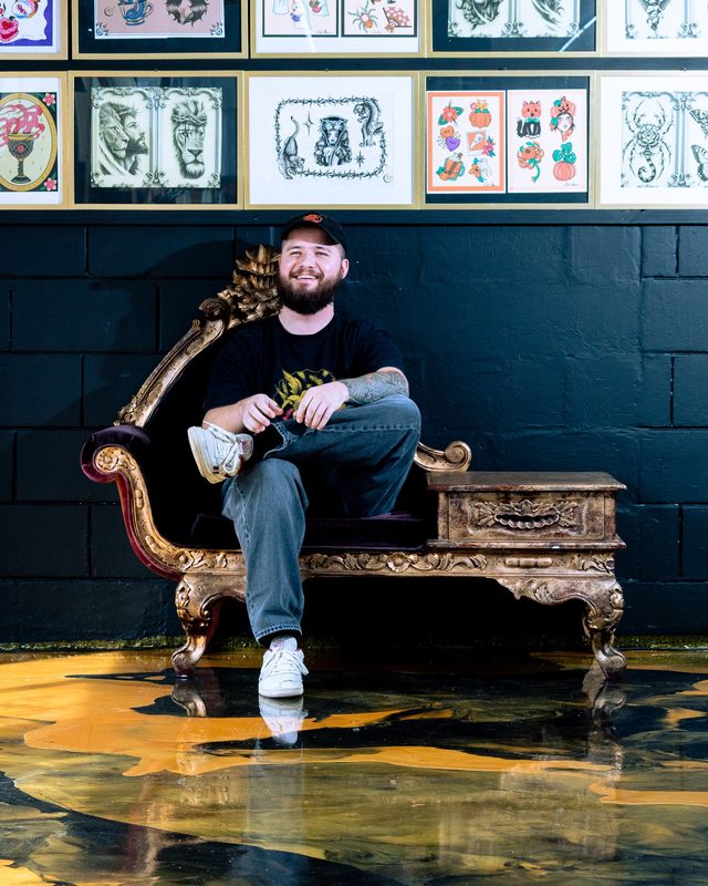 Eric, tattoo artist at Space Coast Ink