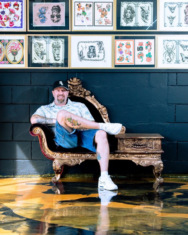 Martin, tattoo artist at Space Coast Ink
