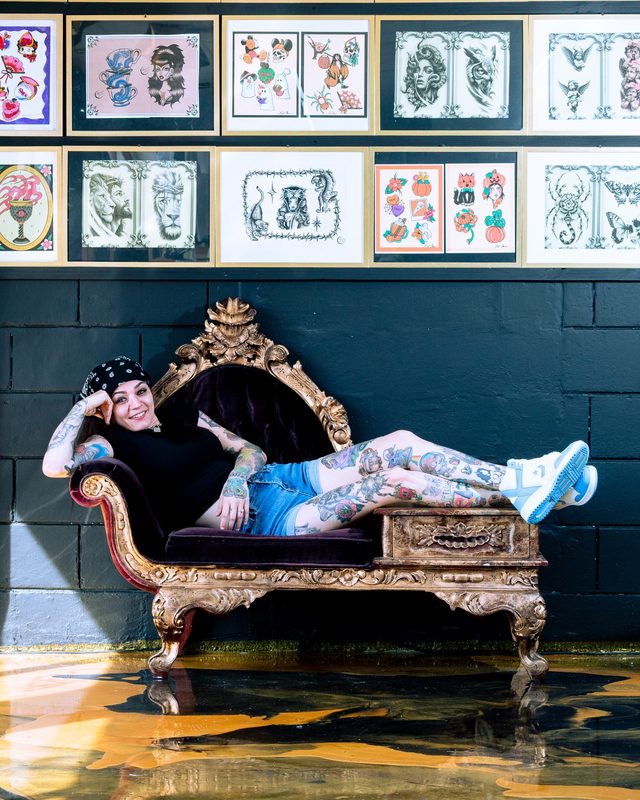 Tattum, piercer at Space Coast Ink